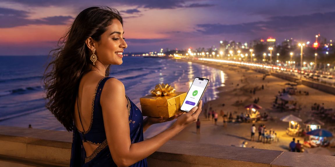 Professional live casino dealer hosting Andar Bahar game