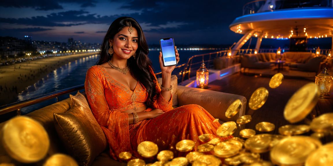 Mobile cricket betting interface with Indian chips and odds